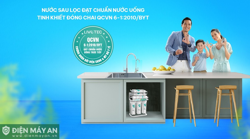 Máy lọc nước RO Livotec 218 10 lõi